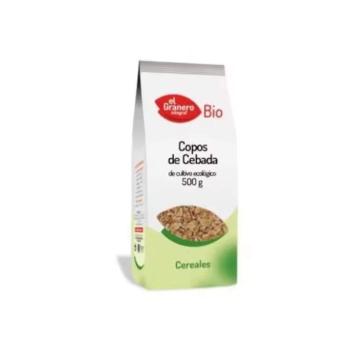 Copos De Cebada Biologicos 500 gr El Granero - 1