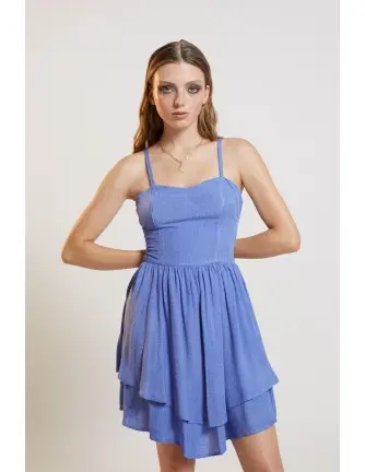 Vestido Maggie Sweet Olympia azul - 1