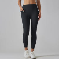 Leggings Para Mujer Con Bolsillos Pantalones De Yoga Para Gimnasio Deporte Fitness De Cintura Alta Control De Abdomen Para Correr Entrenamiento - details 35
