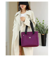 Bolso De Hombro Nylon Impermeable Gran Capacidad Bolso Tote Para Trabajo Escuela Y Viaje Ligero Y Práctico Para Mujer - details 22