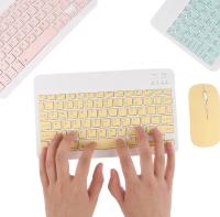 Teclado inalámbrico Universal con Bluetooth, Ratón para iPad, tabletas, portátiles, teléfonos inteligentes con Cable USB - details 2