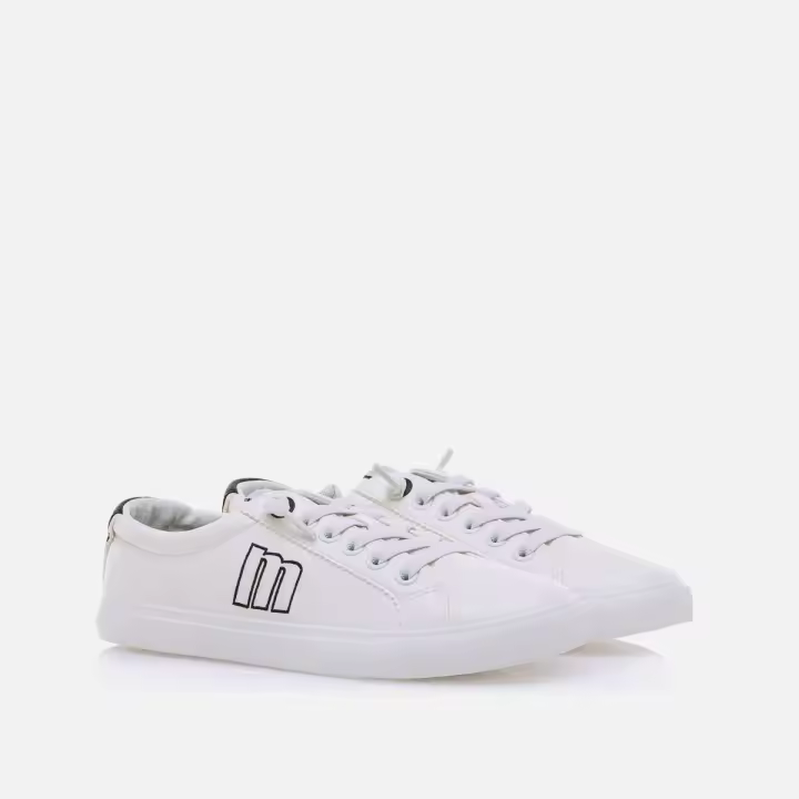 Zapatilla blanca Aria de mujer de la marca Mustang - 1