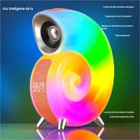 Nuevo producto, lámpara de música con función de voz Conch, altavoz Bluetooth inteligente, control por aplicación, luz de despertador, sueño, ruido blanco - details 0