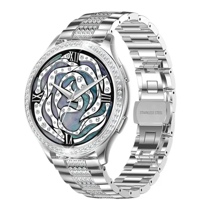 Reloj inteligente para Mujer, Rastrador de Fitness with Llamada Bluetooth, frecuencia cardíaca, presión arterial - 1