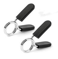 Kit De Pesas Para Gimnasio Doméstico 2pcs Clip De Barril 2.5cm De Acero Resistente Para Hombres Y Mujeres Cerradura Rápida De Collar De Resorte - details 0