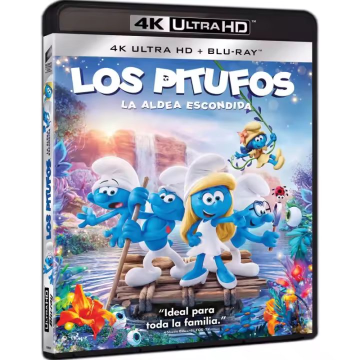 Los Pitufos: La Aldea Escondida (4K UHD + BD) [Blu-ray] - 1