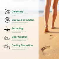 Bleu & Marine Bretania Crema Reparadora para Pies y Manos Antiséptica Antifúngica Desodorante - Alivia Irritación y Picor - Fortalece Uñas - Ultra Hidratante y Reparadora Natural - details 1