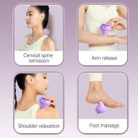 Bola De Masaje De Silicona Recargable Por USB Bola De Masaje Vibrante Para Musculos Cintura Espalda Alivio Del Dolor Relaxación Fitness - details 5