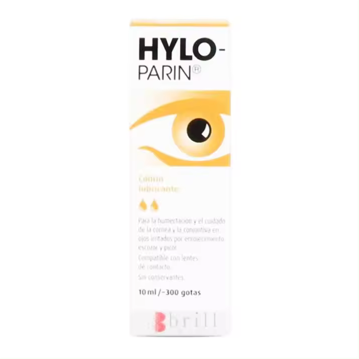 Hylo Parin Colirio Lubricante para Humectar y Cuidar Ojos Irritados 10 Ml - 1