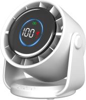Ventilador de Mesa Silencioso, 100 Velocidades, 4000mAh Recargable ventilador con Inclinación Variable de 105° y Función de Memoria, Potente Ventilador Escritorio para Oficina/Hogar - details 0