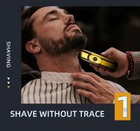 Kemei-Eléctrica TX10 para hombre, recargable, para Fur, Barba, Cabeza Calva - details 1