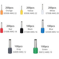Kit De Conectores De Cable Acrílicos a Cobre Acrílicos Para Cable Eléctrico 2120 PCS Terminales De Púa Acrílicas 22AWG-5AWG Con Caja - details 6