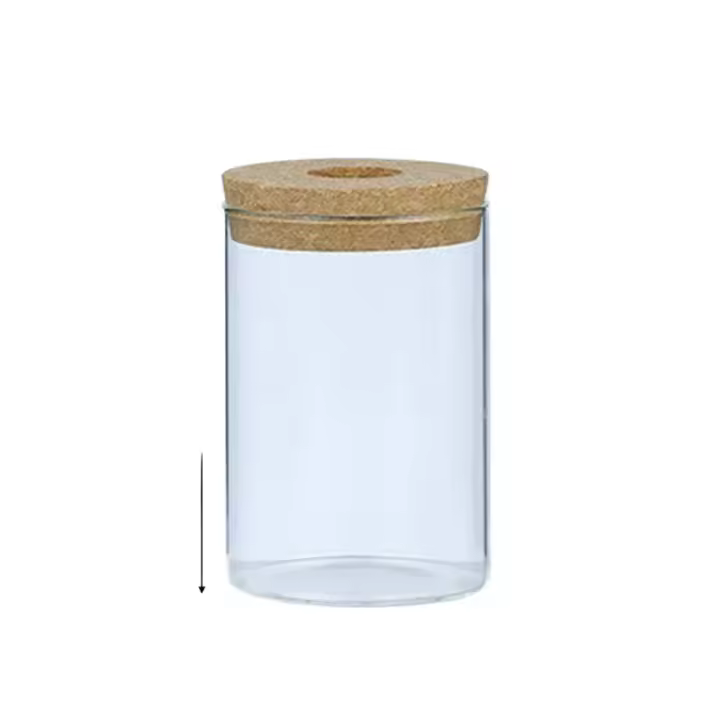 Bote De Vidrio Para Escritorio Ecológico Micro Paisaje Con Contenedor Hidroponía Y Acuario Para Plantas Verdes Y Peces Con Tapa De Madera Verde Diente De León - 1
