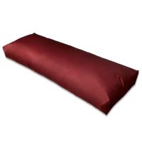 vidaXL Cojín de respaldo tapizado vino tinto 120x40x10 cm Cojín Decorativo de Asiento Cojines de muebles de salon - details 1