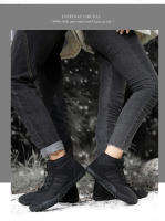 Botas De Nieve Impermeables Para Hombres Invierno Zapatos De Acampar Hasta La Rodilla Con Peluche Cálido Adecuadas Para Parejas Y Senderismo - details 20