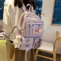 Bolsa De Libros Impermeable Multifuncional De Nylon Gran Capacidad Para Escuela Viaje Para Adolescentes - details 7