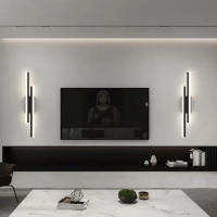 Lámpara De Pared LED Para Dormitorio Estilo Moderno Con Armadura De Cobre Y Abrazadera De Acrílico Iluminación Interior Para Sala De Estar Pasillo - details 8