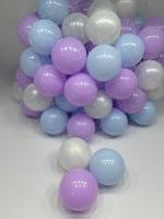 Pelotas de Colores para Piscina y Parque Infantil 5,5 cm | Pack 50-800 Unidades Sin BPA | Bolas Seguras Multicolores para Niños y Bebés en Playground y Espacios Acuáticos - details 3