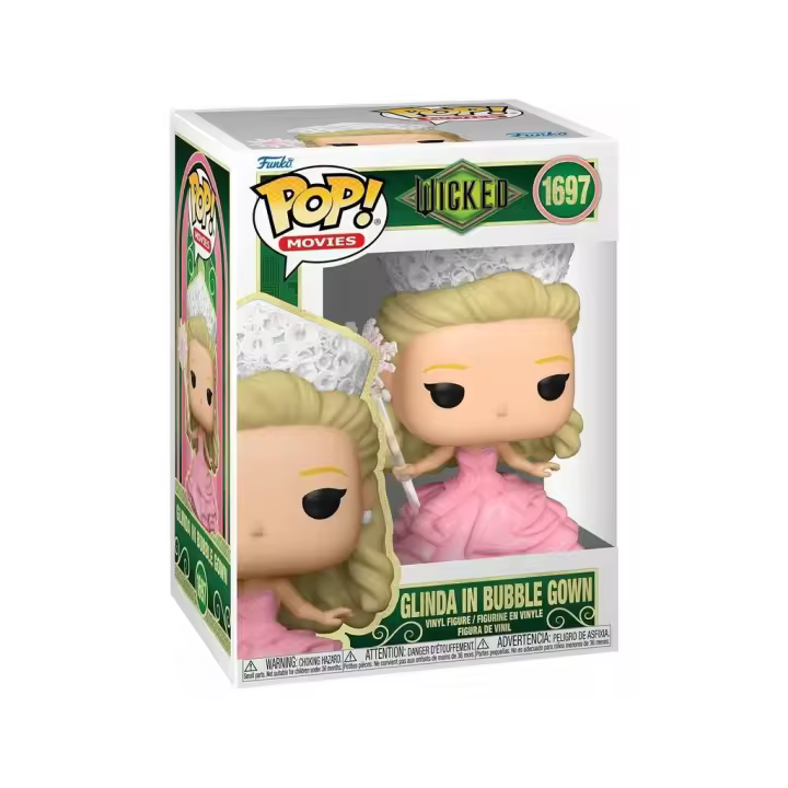 Funko Pop Movies Wicked Figura Glinda In Bubble Gown Juguetes - 1