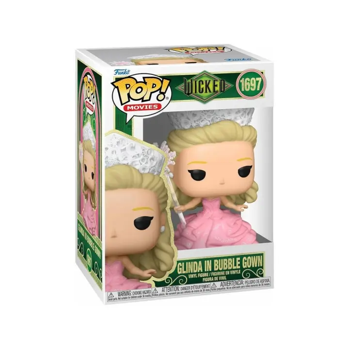 Funko Pop Movies Wicked Figura Glinda In Bubble Gown Juguetes - 1