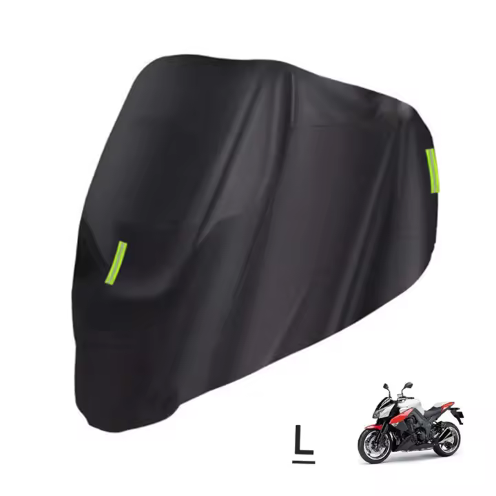 Cubierta Para Motocicleta Universal M-XXXXL Impermeable Protección Exterior Contra Polvo Restos De Viento Y Lluvia 210D Seda Oxford Reemplazo - 1