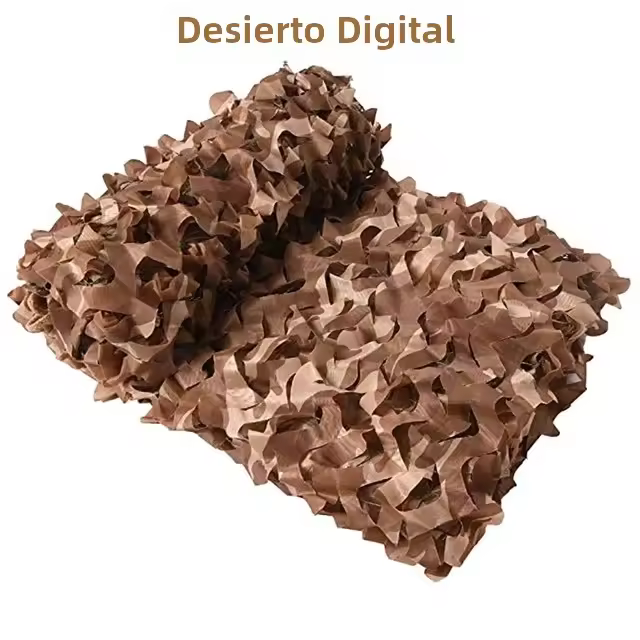 Malla De Camuflaje Para Caza Y Camping Cubierta De Coche Sombrilla De Tenda Ocultación En Bosque Y Desierto Blanco - 1