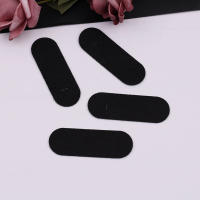 100PCS Clips De Tornillo Ovalados No Tejidos Pads De Terciopelo Para DIY Joyería Y Peinado Material De Espaciador Rectangular - details 3