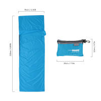 Bolsa De Dormir Portátil TOMSHOO 70x210CM Para Camping Y Senderismo Exterior Con Funda De Almohada Y Material De Poliéster Pongee Tamaño Estándar Para Adultos - details 6