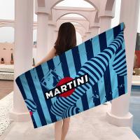 Toalla De Playa Martini Racing Para Niñas Toalla De Baño Microfibra Secado Rápido Sand-Free Para Yoga Spa Gimnasio Piscina Tallas Variadas Diseño Colorido - details 1