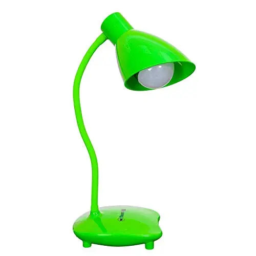 LAMPARA DE MESA DE LA MANGUERA EL MODELO BASE COLOR VERDE Solo se puede utilizar bombilla LED 5w. - 1