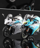 Motocicleta De Juguete CFMOTO Spring Breeze 250SR a Escala 1/12 Aleación De Metal Con Sonido Y Luz Para Colección De Niños Y Adultos - details 9