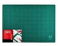 Tabla de Corte A2 Doble Cara Plancha de Corte 3mm para Costura y Manualidades Base de Corte para Patchwork Cutting Mat Color Verde - details 0