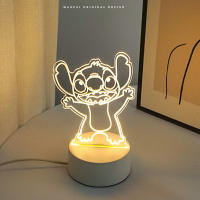 Lámpara De Noche LED Disney Lilo & Stitch Figuras Con Luz Star Baby Control Remoto Táctil Colorido Regalo De Cumpleaños Para Niños 3D - details 3