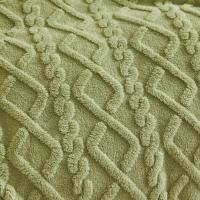 Manta De Tafurong De Poliéster 100% Coral Fleece Para Cama Y Sofá Color Sólido Suave Y Cálida Para Primavera E Invierno Tamaño Varía - details 2