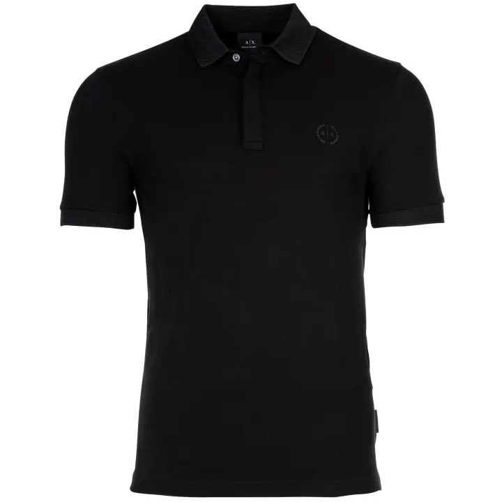 A|X ARMANI EXCHANGE Polo Hombre - Corte Slim, Color sólido, Algodón Stretch - 1
