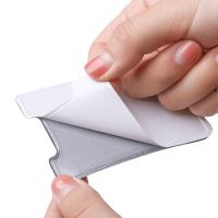 Porta Tarjetas Adhesivo De Lycra Para Teléfono Móvil Funda Estirable Para Creditos Y Cédulas De Identidad Porta Documentos Unisex - details 11