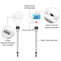 Medidor Digital De Tierra EC-98361 Tester De Humedad Y Acidez Para Plantas Kit De Medidor De Calidad Del Agua Para Flores Y Acuarios - details 1