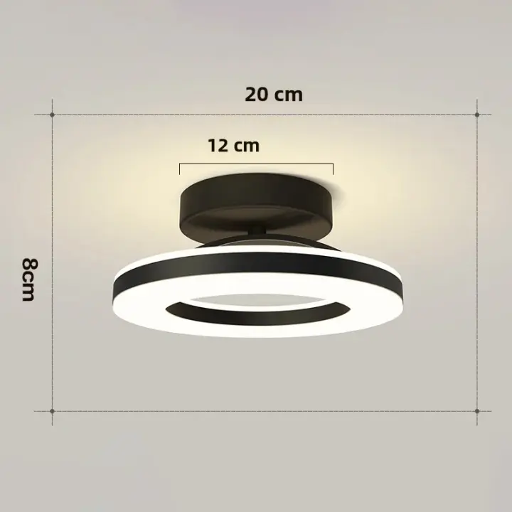 Lámpara De Techo LED Moderna Para Iluminación Interior Decorativa Para Dormitorio Comedor Sala De Estar Balcón Corredor Luz De Techo - 1