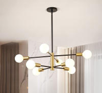 Iluminación De Techo Pendente Nórdica Americana Con Varios Barros Para Comedor Y Sala De Estar Lámpara Colgante De Ceilings - details 9