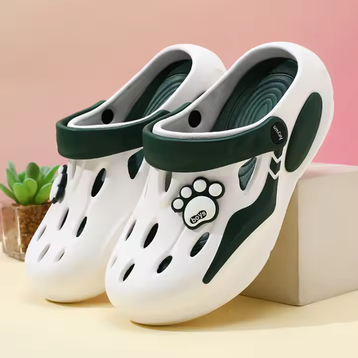Sandalias De Jardín Para Mujer EVA Cómodas Con Tapa Para Uso Interior/Exterior En Casa Y Playa Suela Suave Transpirable Color Mixed - 1