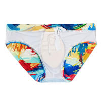 Shorts De Baño De Verano Para Hombres Sexy Estrechos Y Elásticos Con Push-Up Ropa Deportiva De Playa Moda Masculina - details 13