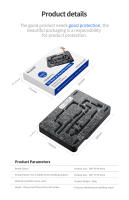 Plataforma De Reflambeo QIANLI Para Series iPhone X 11 12 13 14 Con Estación De Plantación De Cinc Y Stencil Herramienta Manual De Alta Calidad - details 36