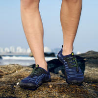 Zapatillas De Natación Para Hombre ALIUPS Zapatillas De Agua Cuero Sintético Y Malla Cierre De Lazo Antideslizante Para Playa Río Natación Y Gimnasio - details 13