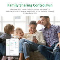 Sensor De Temperatura Y Humedad WIFI Compatible Con Alexa Smart Speaker Detector Externo Para Hogar Inteligente Tuya - details 3