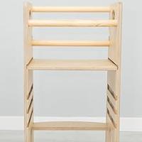 TWR ® Torre de aprendizaje evolutiva + trona bebe+ patrones Montessori (incluye lápiz de madera) 3 en 1- Torre de aprendizaje convertible en trona - 100% madera natural de alta calidad - details 4