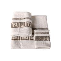 Juegos Toallas de baño algodón Portugués 500g de alta calidad set 3 - Simon en Beis gruesas y duraderas | Mercatienda.es - details 3