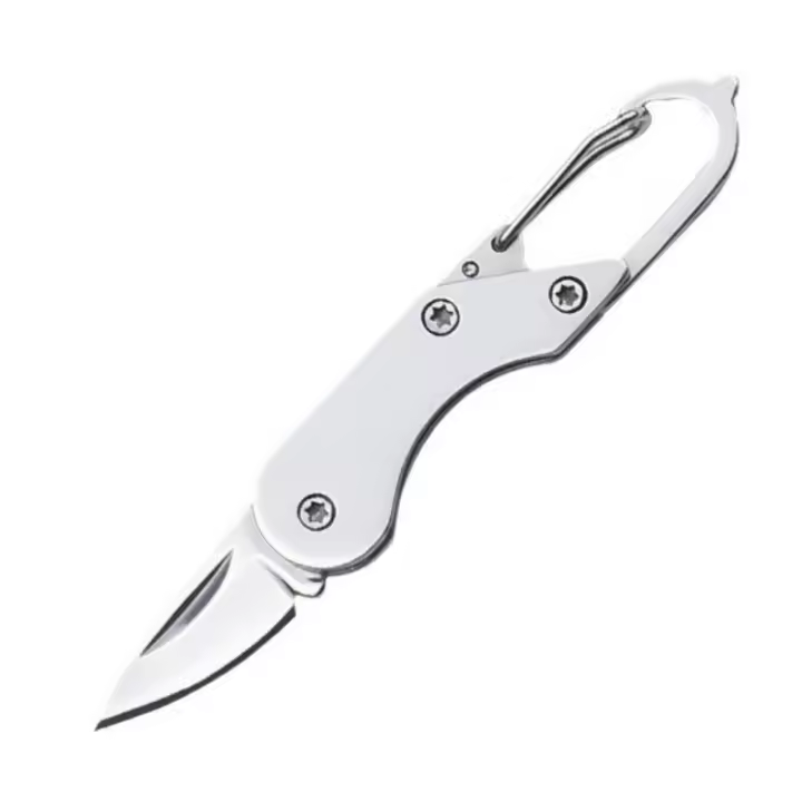 Cuchillo Mini Portátil De Acero Para Exteriores Cuchillo Plegable Con Llave De Engranajes Cuchillo De Cadena Regalo Cuchillo De Manija - 1