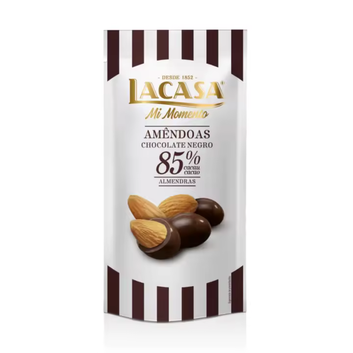 Lacasa Mi Momento Almendra 85% Cacao 65 G - 1