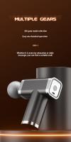 Mini Masajeador De Fibra Portátil Con 5 Cabezas De Masaje Vibration Profesional Para Quemar Grasa Cuello Espalda Músculo Shaking Massager - details 9