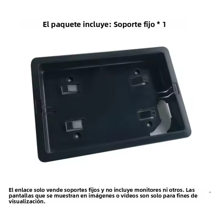 Marco De Instalación Para Monitor LCD De 7 Pulgadas QXNY En El Asiento Trasero Del Vehículo Accesorios Para Pantalla De Cabeza De Automóvil - 1